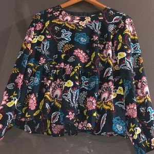 Loft flower blouse